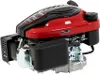 A red and black engine for a lawnmower, shown from a side angle against a white background. Anteprima dell’immagine prodotto