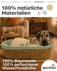 Hundebett aus Wasserhyazinthe 83 cm | Baumwolle Grün | Produktbild-Vorschau 5
