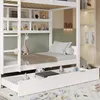 Cama nido de 90x200 cm con barandilla de seguridad, 2 Vista previa de la imagen del producto 17