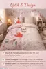 SkyBrands Prinzessin Bettwäsche 135x200 80x80 Baumwolle Produktbild-Vorschau 5