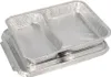 Papstar Menüschalen + Deckel, Alu 2-geteilt 830 ml 22,7 cm Produktbild-Vorschau 5