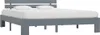 vidaXL Lit en bois massif pin gris 180x200 cm Voir les images du produit 7