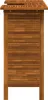 A wooden bar table shown from the front. Náhľad obrázku produktu