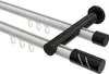 Interdeco Innenlaufstange / Gardinenstange mit Innenlauf Produktbild-Vorschau 1