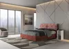 ITYHOME - Gepolstertes Bett mit Lattenrost 160x210 mit Produktbild-Vorschau 4