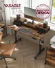 VASAGLE Höhenverstellbarer Schreibtisch elektrisch, 120 cm, Produktbild-Vorschau 2