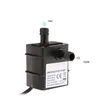 A black brushless DC water pump with inlet and outlet ports labeled. Podgląd zdjęcia produktu