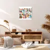 Bild auf Leinwand - Leinwandbild - Winter Baum Wald Tiere - Produktbild-Vorschau 7