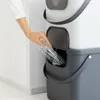 Rotho Mülltrennsystem 40L Albula - Mülleimer 40,0 x 35,8 x Produktbild-Vorschau 5