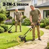Outsunny Akku Rasentrimmer 2-in-1 Freischneider mit 30 cm Produktbild-Vorschau 4