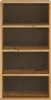 A simple, empty wooden shelf unit. Podgląd zdjęcia produktu
