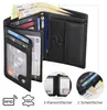Leder Geldbörse Herren Portemonnaie RFID Hochformat Produktbild-Vorschau 5