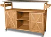 Coemo Servierwagen Grillstation James L Kücheninsel Holz, Produktbild-Vorschau 1