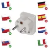 Vidlice úhlová pro prodlužovací kabel, bílá Náhled obrázku produktu