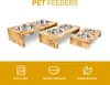RF - DEER Krmná stanice pro psy s 2 miskami z nerezové Náhled obrázku produktu 6