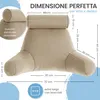 ELONEO  Italiano ELONEO Cuscino per la schiena, cuscino da Anteprima dell’immagine prodotto 3