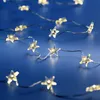 1.01 Guirlande lumineuse filaire avec 100 LED étoiles - Voir les images du produit 1