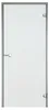 Saunatür Harvia Line - Aluminium / Glas Klar / 70 x 190 Produktbild-Vorschau 1