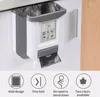 A wall-mounted foldable trash can with a dispenser for trash bags. Náhľad obrázku produktu
