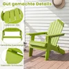 COSTWAY Adirondack-stoel, tuinstoel, inklapbaar, Productafbeelding-voorbeeld 6