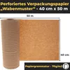 Wabenpapier Packpapier Rolle Verpackungspapier 70g/m² Produktbild-Vorschau 3