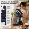 Rührschüssel aus Glas für KitchenAid 4.8L – Griff, Ausguss Produktbild-Vorschau 6