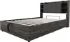Polsterbett 140x200 cm mit Hydraulik-Stauraum & USB-C Produktbild-Vorschau 8