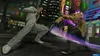 Two men fighting with swords in a city street at night. Produktbild-Vorschau