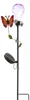 LED Solar Gartenstecker Glühbirne mit Schmetterling - 5 Produktbild-Vorschau 2