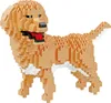 Balody Golden Retriever Hund mit Nanoblocks Produktbild-Vorschau 2