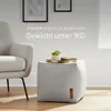 Green Bean® Indoor Sitzhocker Pouf 40x40x40cm EPS-Perlen Produktbild-Vorschau 2