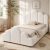 Flieks Polsterbett 90x200cm mit gepolstertem Kopfteil, Produktbild-Vorschau 2