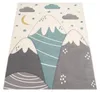 Tapis pour enfants Chambre d'enfants Pastel Bleu Gris Voir les images du produit 5