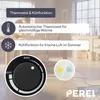 Perel Elektrischer Heizlüfter 3300W mit Thermostat und Produktbild-Vorschau 5