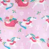 Geschenkpapier Einhorn mit Weihnachtsschlitten 70cm x 2m Produktbild-Vorschau 1