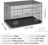 VEVOR Vogelvoliere 76x46x45cm Vogelkäfig aus Produktbild-Vorschau 7