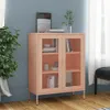 vidaXL Lagerschrank Rosa 80x35x101,5 cm Stahl Produktbild-Vorschau 2
