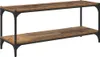 vidaXL TV-Schränk Altholz 100x33x41cm Verbundholz und Eisen Produktbild-Vorschau 1