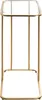 HAKU Beistelltisch gold - Metall, Sicherheitsglas 5 mm, Produktbild-Vorschau 3
