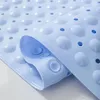 Duschmatte - Blau - 100x40 cm - Rutschfeste Badewannenmatte Produktbild-Vorschau 2