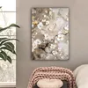 OneMillionCanvasses® - Plátna - Květiny - Bílá - Zlatá - Náhled obrázku produktu 2