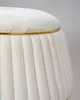 Qiyano Pouf Sitzhocker aus weichem Samtstoff in Produktbild-Vorschau 4