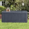 Keter Garten-Aufbewahrungsbox Rockwood 570L Anthrazit Produktbild-Vorschau 2