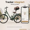 oToMUNICH Plus Olive Green 28 Zoll Fahrrad, Shimano 7-Gang, Produktbild-Vorschau 7