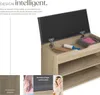 Banc à chaussures JASMINA avec coussin d'assise Voir les images du produit 3