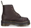 Stivale stringato Dr Martens da donna marrone scuro Anteprima dell’immagine prodotto 4
