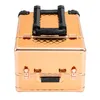 Kosmetikkoffer auf Rollen Aluminium Rose Gold 40L Make-up Produktbild-Vorschau 10