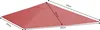 Ersatzdach 3x3m Stil Pavillon Rotorange RAL 2001 Produktbild-Vorschau 2