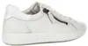 Ecco Soft 7 Side Zip Lace  Veterschoenen Laag - Wit - Maat Voir les images du produit 22