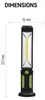 COB LED + LED pracovní svítilna P4525,500 lm,Li-Ion 2000 mAh Náhled obrázku produktu
